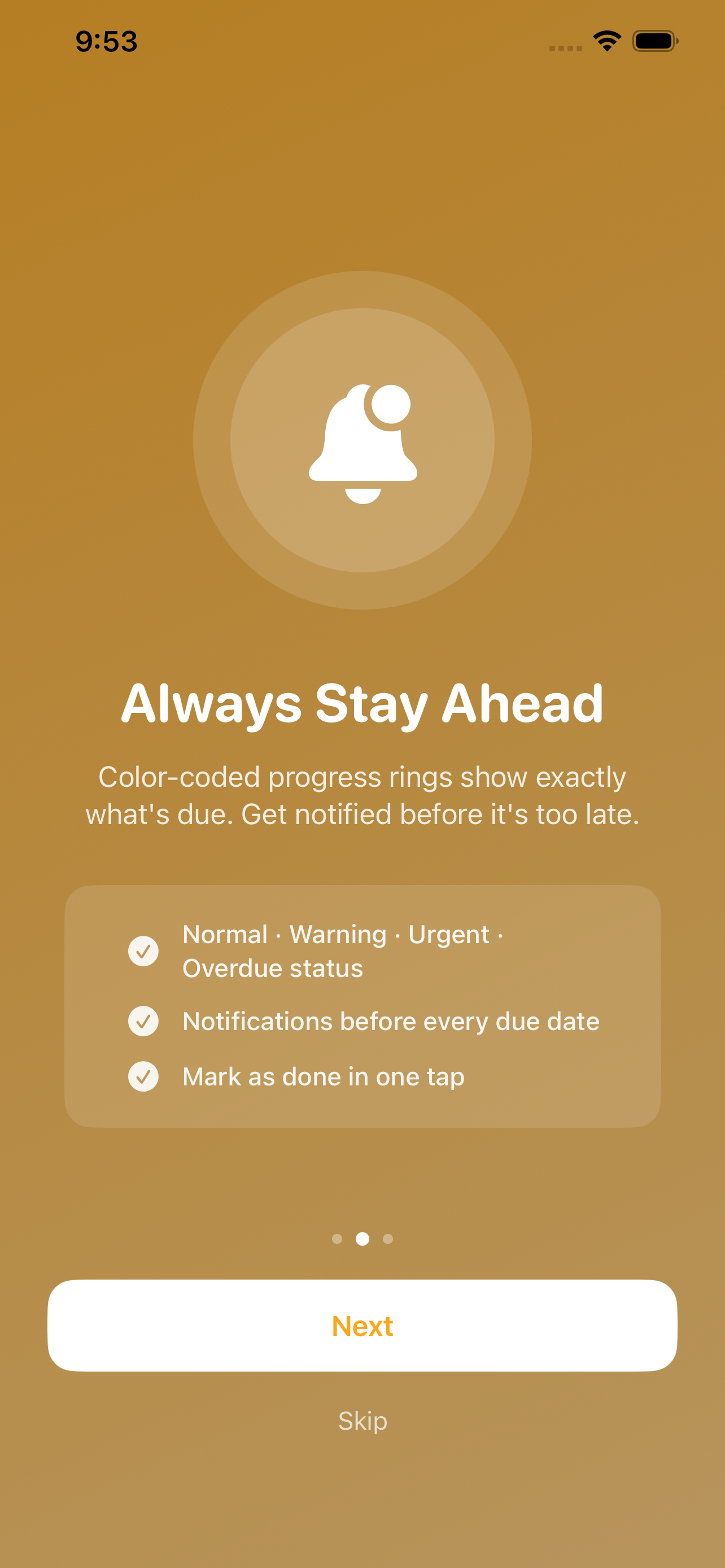 Always Stay Ahead — Maintena